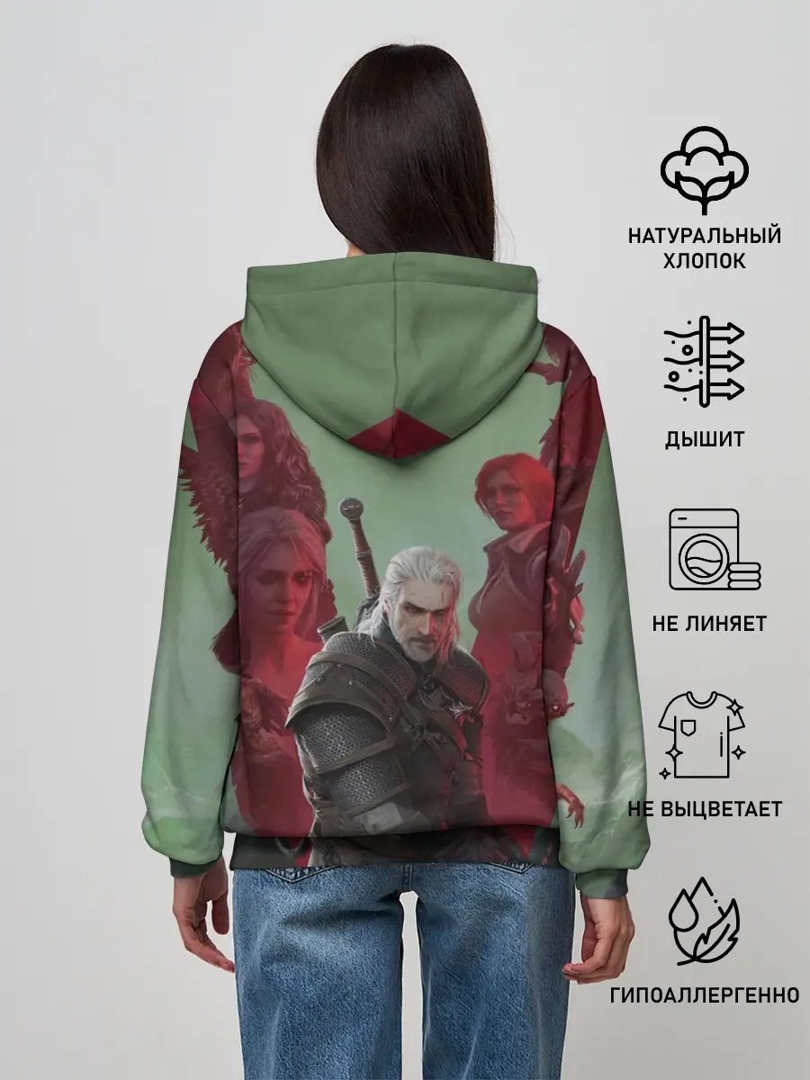 Женское худи / The Witcher 5-летие