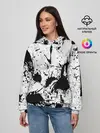 Женское худи / БРЫЗГИ КРАСОК