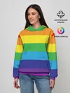 Женское худи / ЦВЕТНЫЕ ЛИНИИ