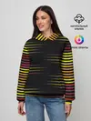 Женское худи / HORIZONTAL GEOMETRY