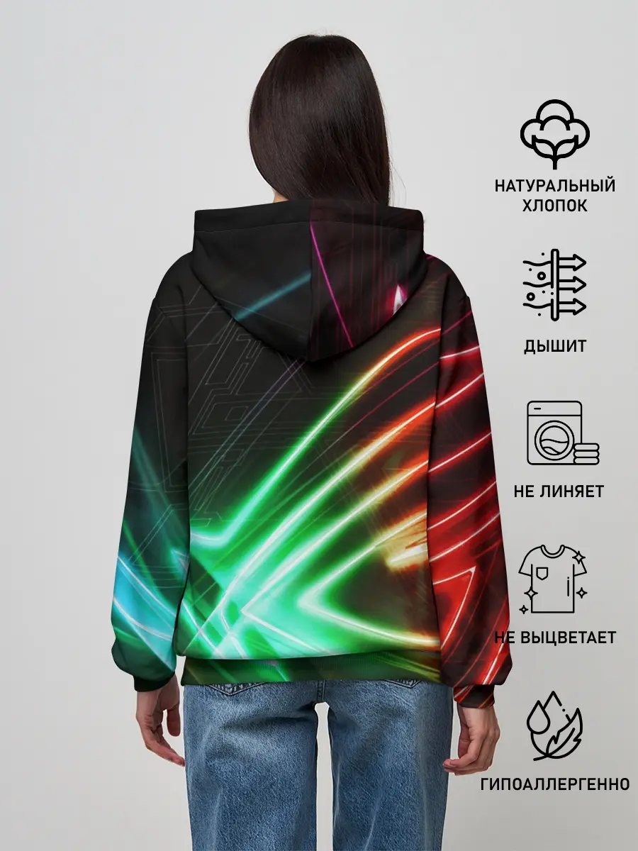 Женское худи / Valorant | Neon