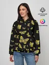 Женское худи / Golden Butterfly pattern
