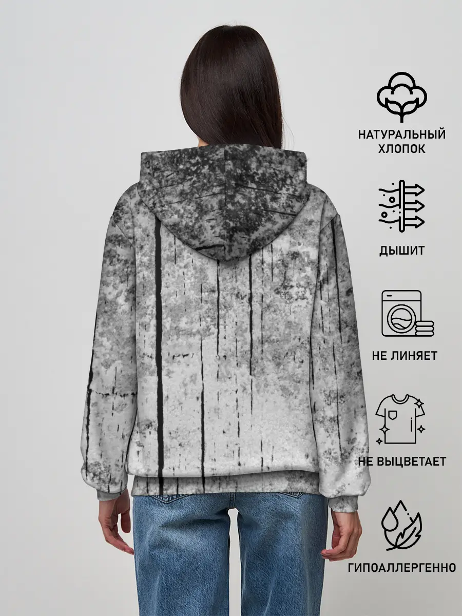 Женское худи / Грустная Панда