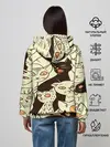Женское худи / КОТЯТА ПАТТЕРН