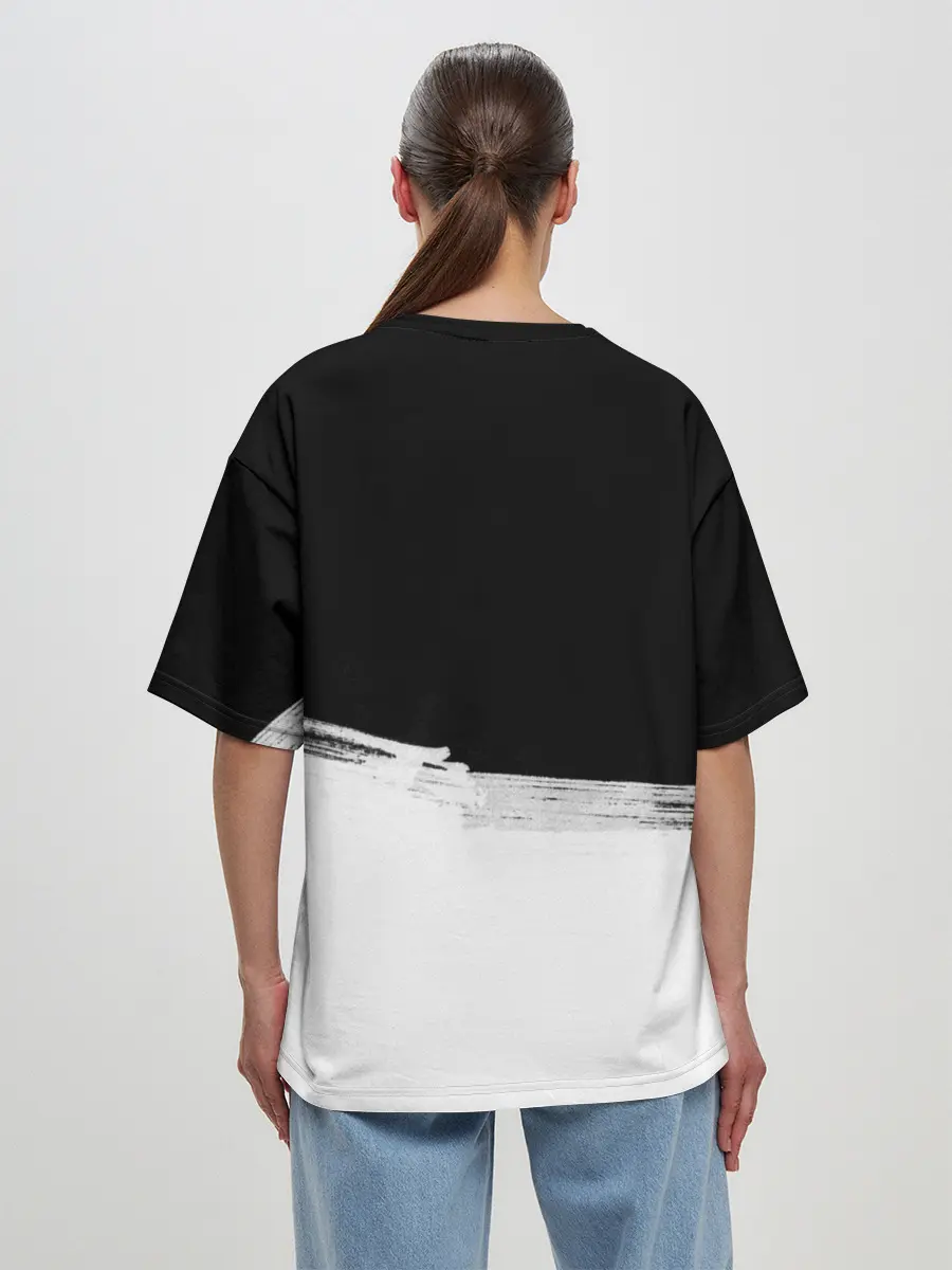 Женская футболка оверсайз / ПРИЗРАКИ