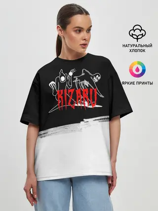 Женская футболка оверсайз / ПРИЗРАКИ