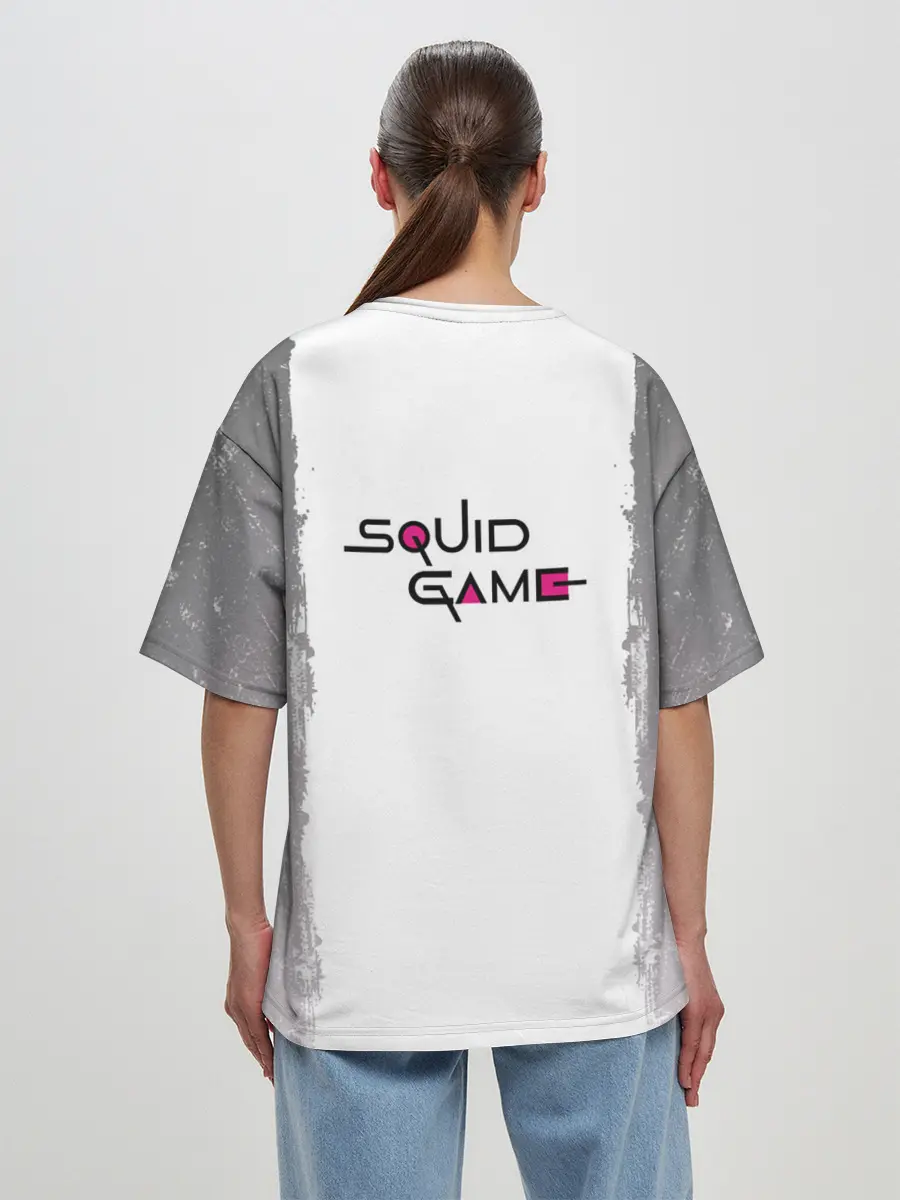 Женская футболка оверсайз / 067 | Кан Сэ Бёк