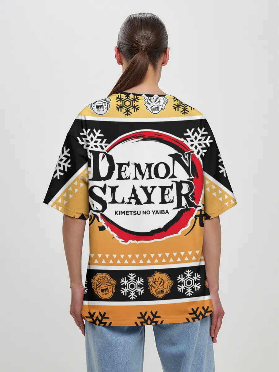 Женская футболка оверсайз / ЗЕНИЦУ АГАЦУМА