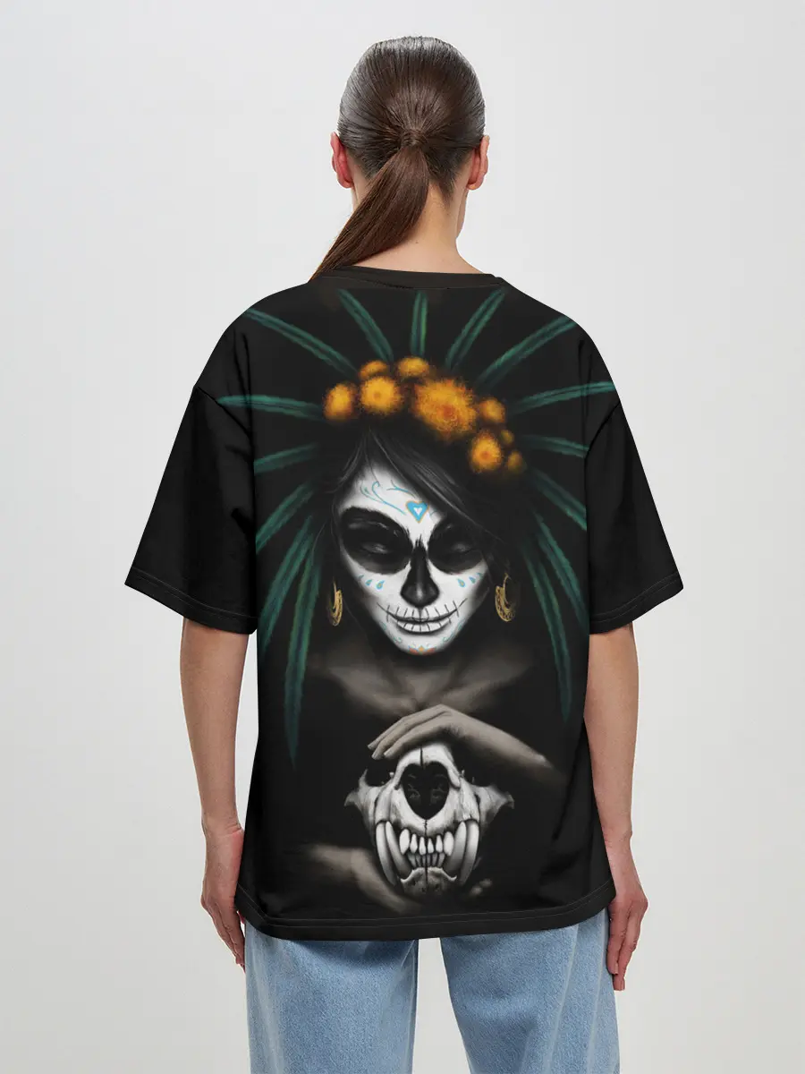 Женская футболка оверсайз / WOMANSHAMAN