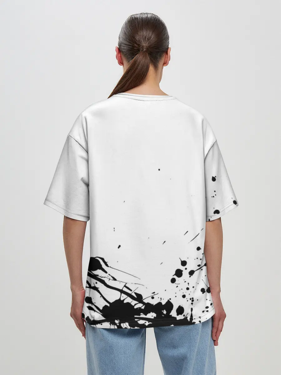 Женская футболка оверсайз / ТОКИЙСКИЙ ГУЛЬ