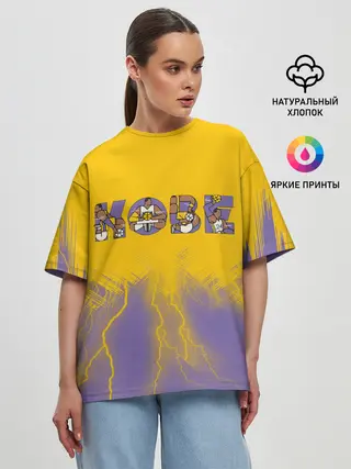 Женская футболка оверсайз / Коби Брайант