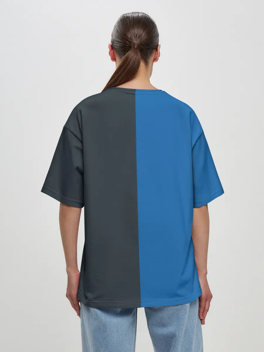 Женская футболка оверсайз / BMW