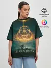 Женская футболка оверсайз / Elden Ring Game Art
