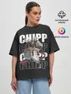 Женская футболка оверсайз / Chipp