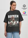 Женская футболка оверсайз / Baiken