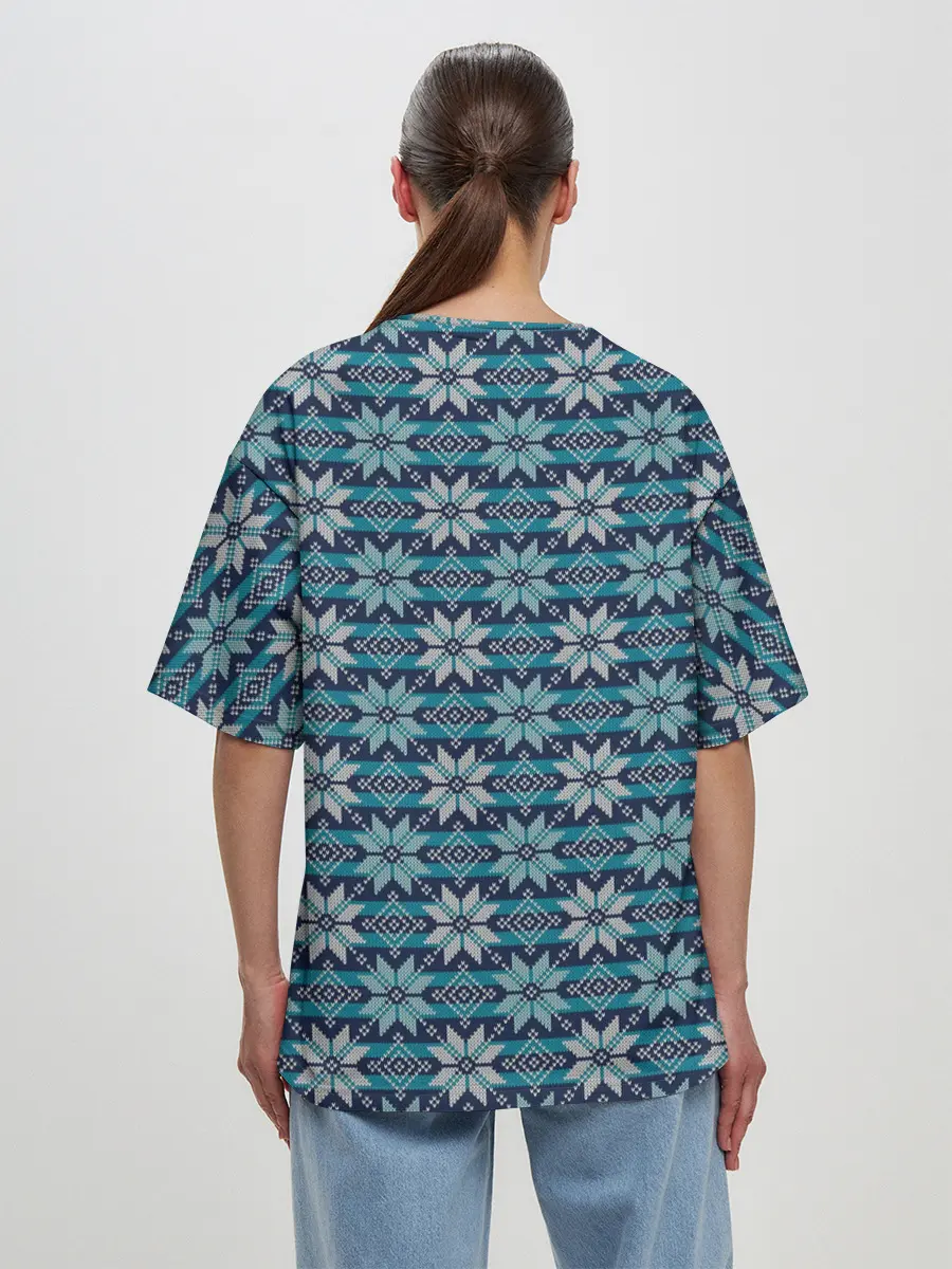 Женская футболка оверсайз / Алатырь