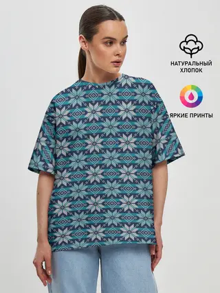 Женская футболка оверсайз / Алатырь