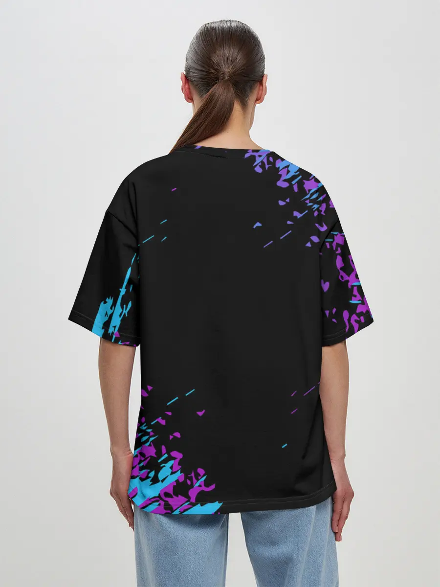 Женская футболка оверсайз / SIX NINE 69