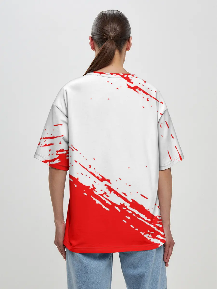 Женская футболка оверсайз / 6IX9INE