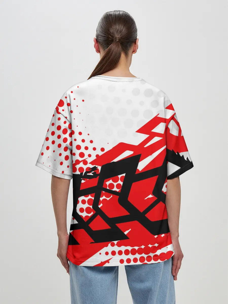 Женская футболка оверсайз / Toyota