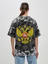 Женская футболка оверсайз / Российская Федерация