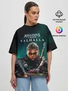Женская футболка оверсайз / Assassins Creed, Valhalla
