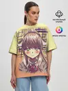 Женская футболка оверсайз / Game Doki Doki Literature Club