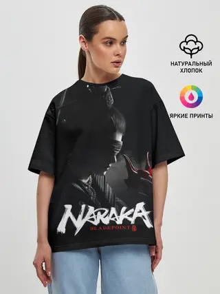 Женская футболка оверсайз / Naraka bladepoint