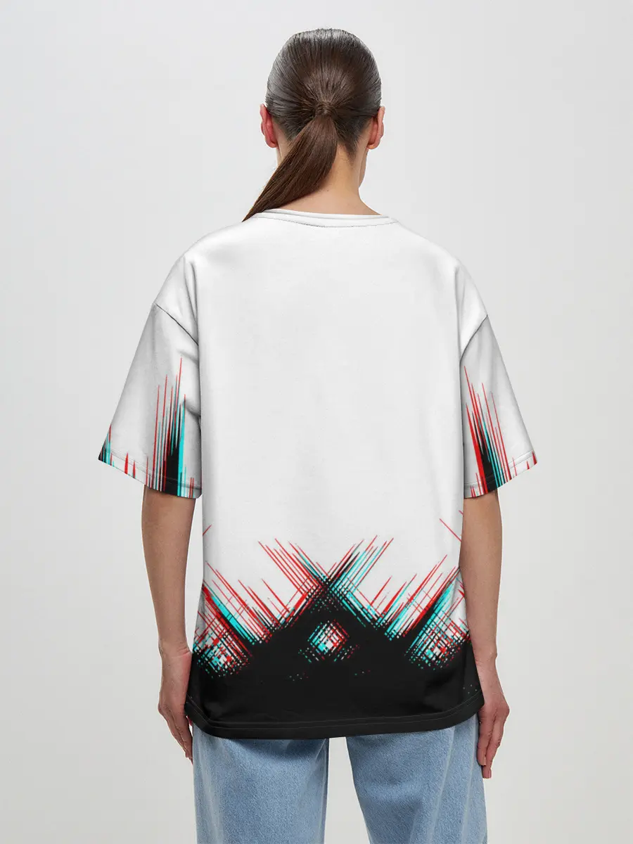 Женская футболка оверсайз / MARSHMELLO HALLOWEEN.