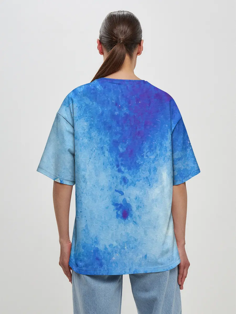 Женская футболка оверсайз / Заморозки