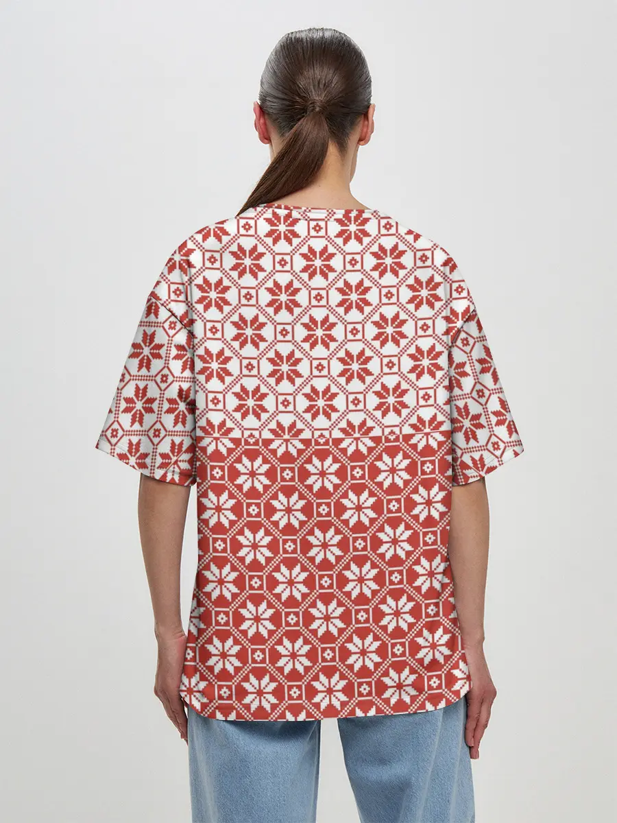 Женская футболка оверсайз / Алатырь