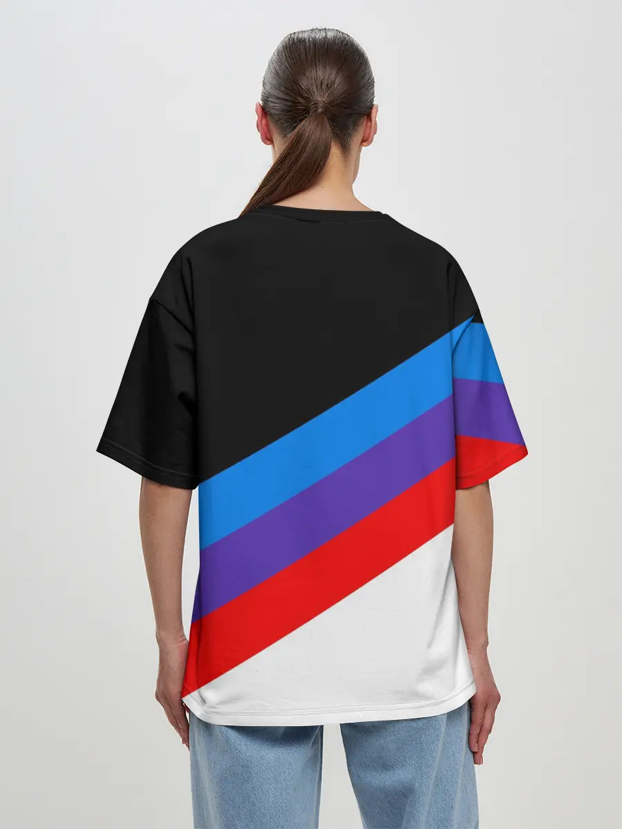 Женская футболка оверсайз / MPower BMW