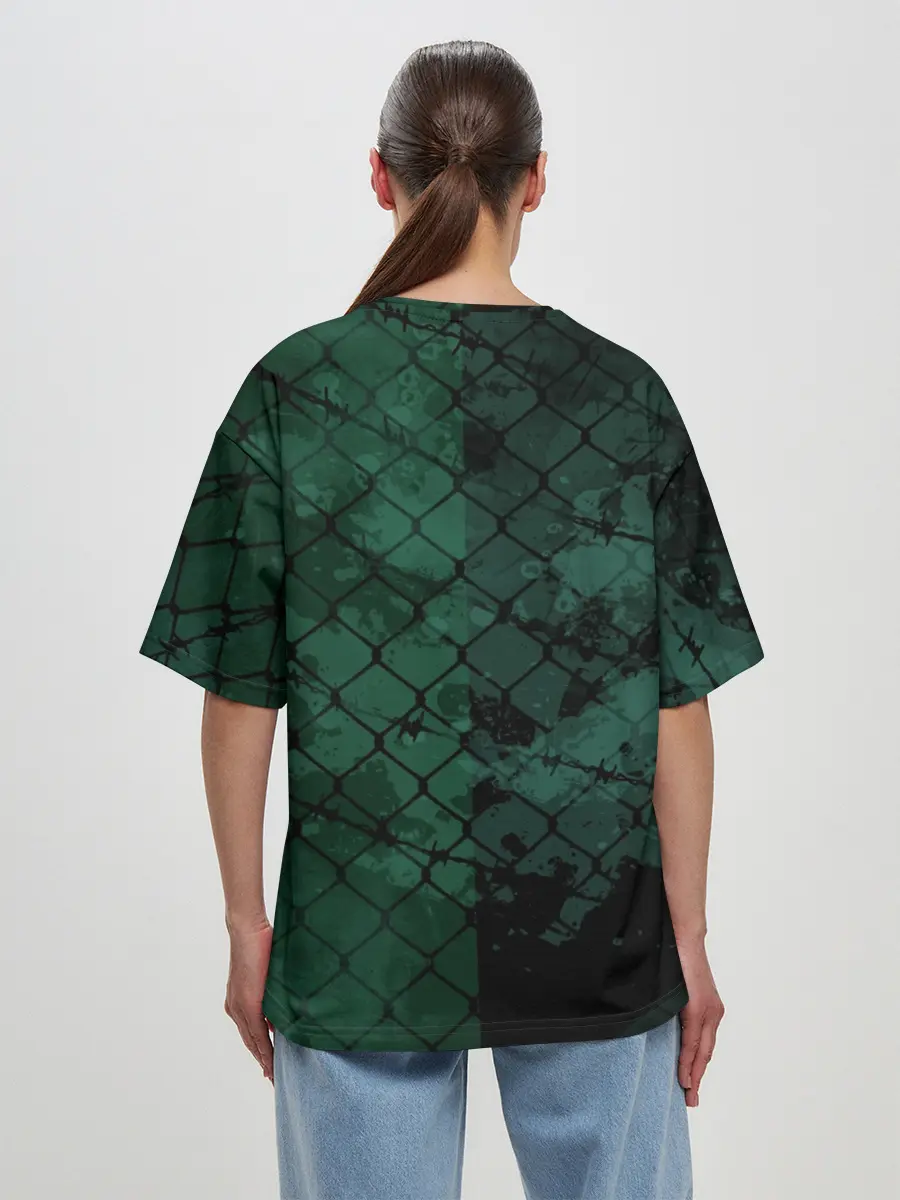 Женская футболка оверсайз / Бадзи