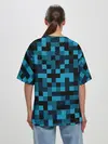 Женская футболка оверсайз / Minecraft, Пиксели