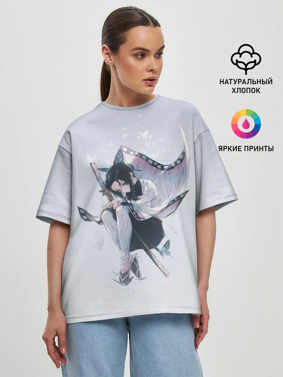 Женская футболка оверсайз / Канае Котё