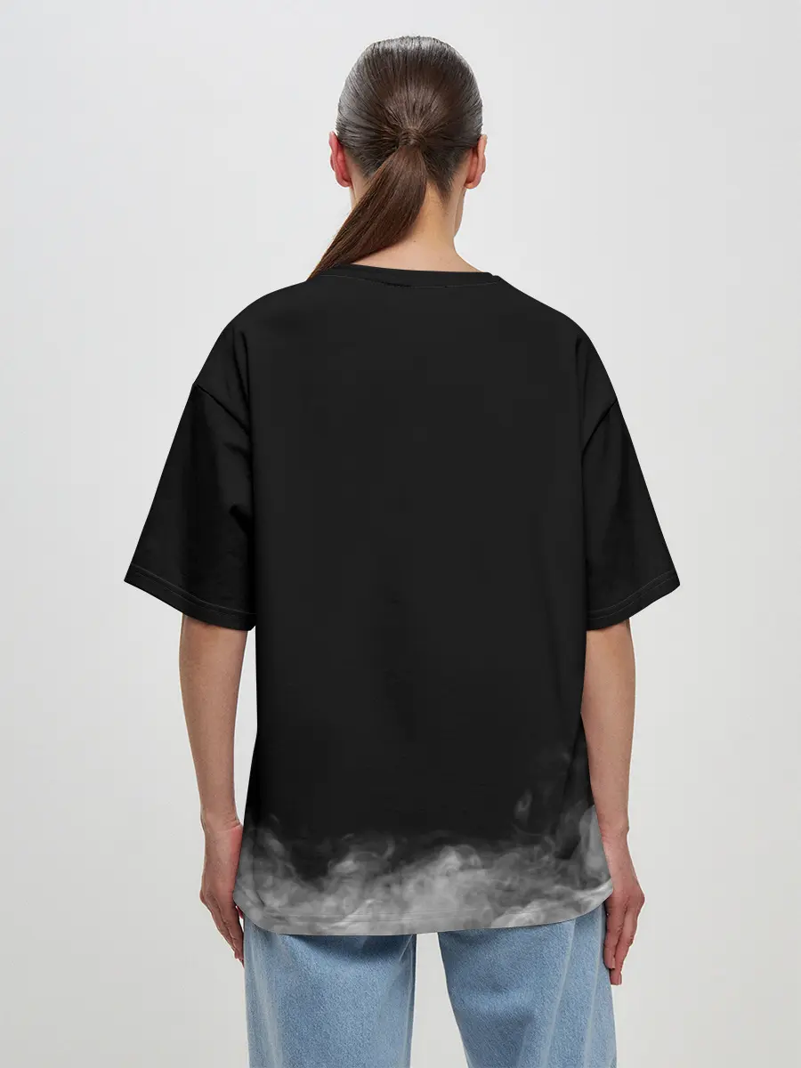 Женская футболка оверсайз / Dororo | Jorogumo