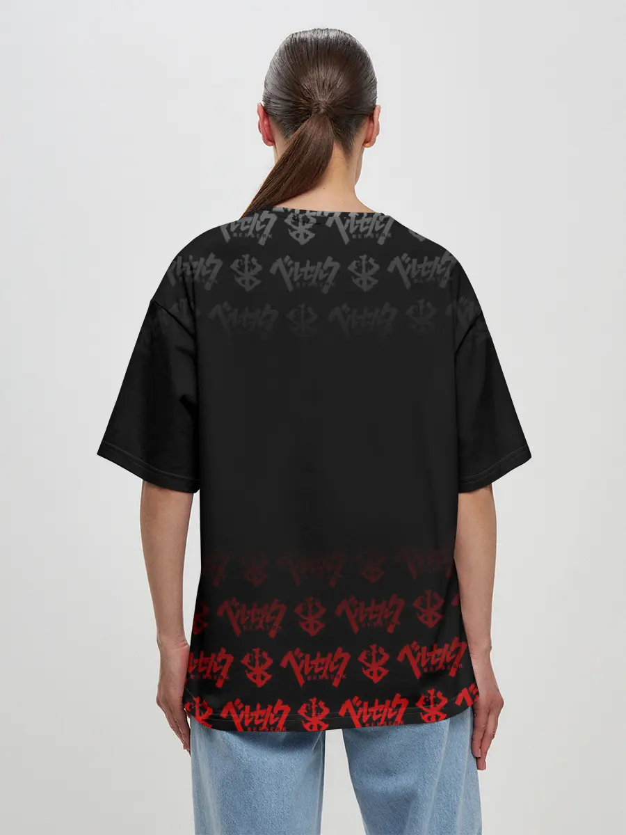 Женская футболка оверсайз / BERSERK