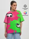 Женская футболка оверсайз / Splatoon