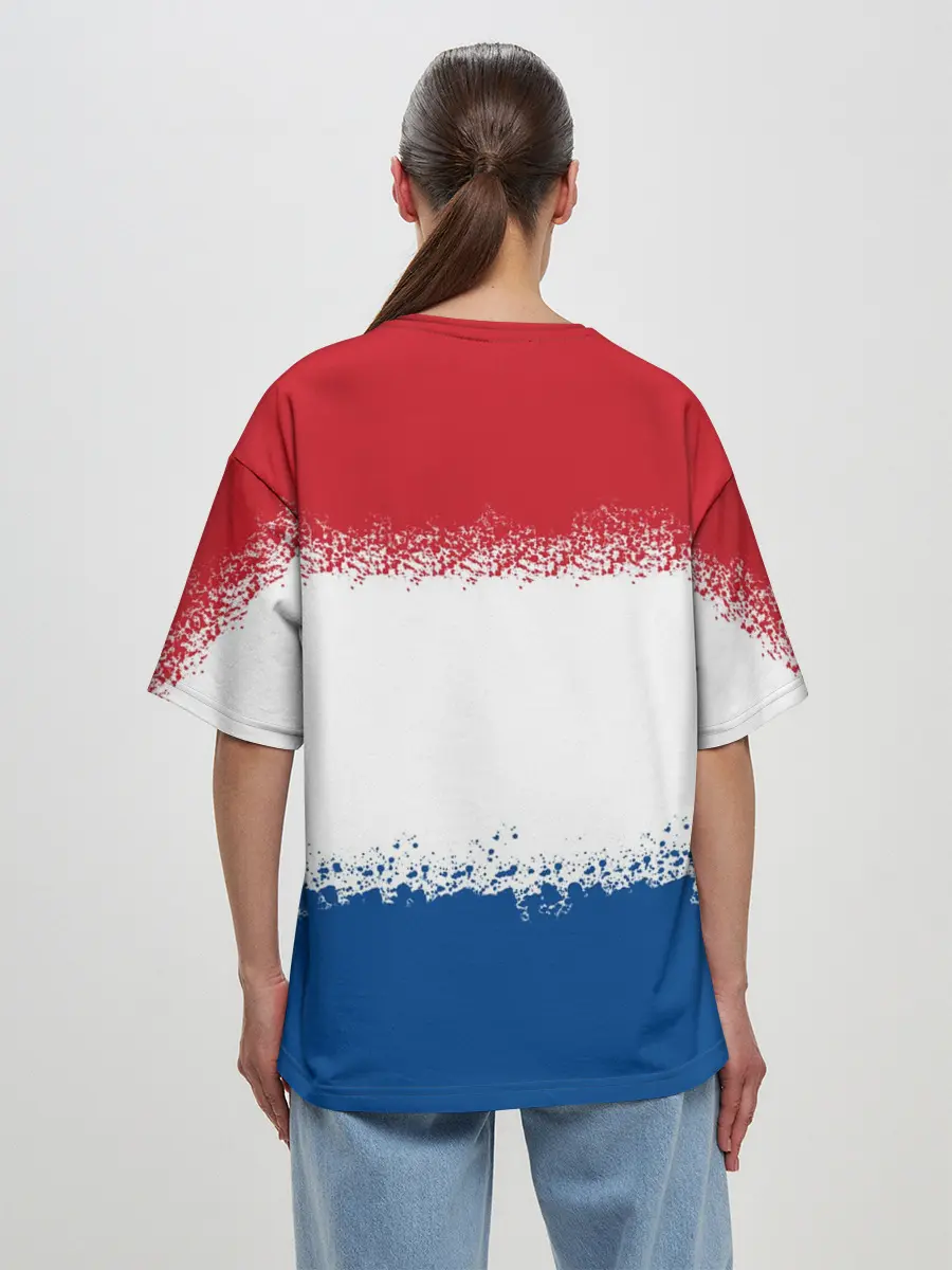 Женская футболка оверсайз / Нидерланды