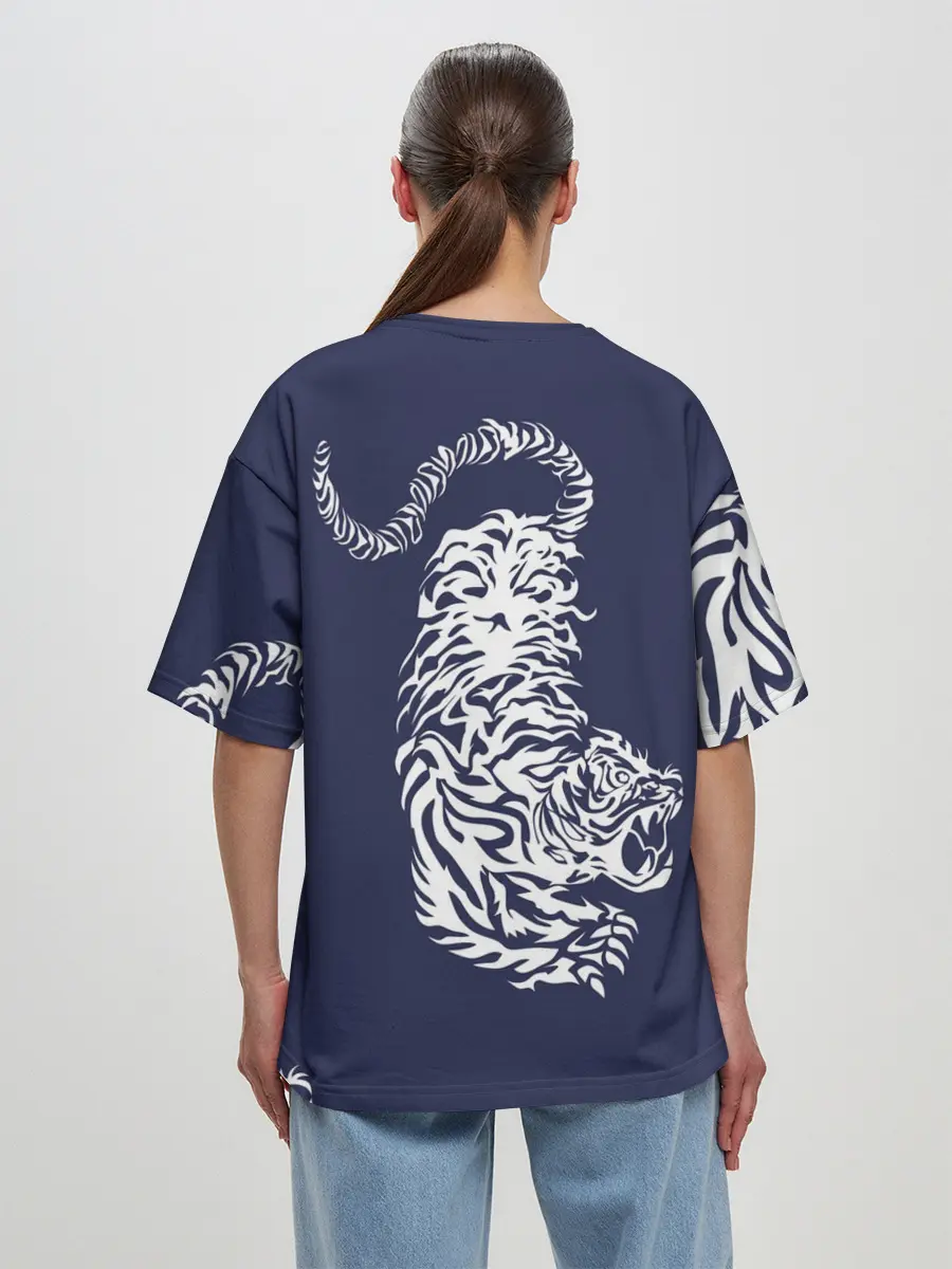 Женская футболка оверсайз / ХАНЕМИЯ КАЗУТОРА | HANEMIYA