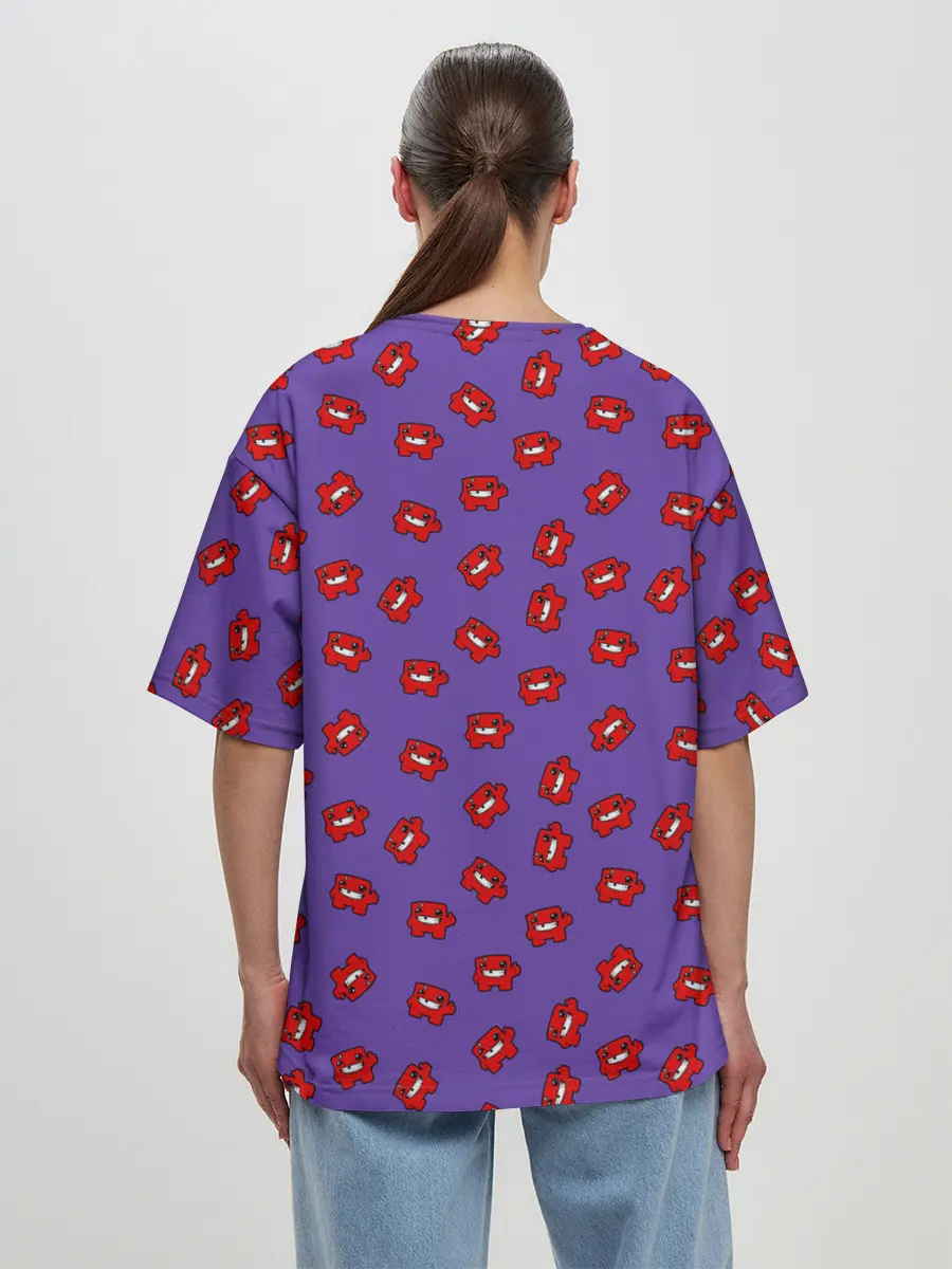 Женская футболка оверсайз / Bloodtrail