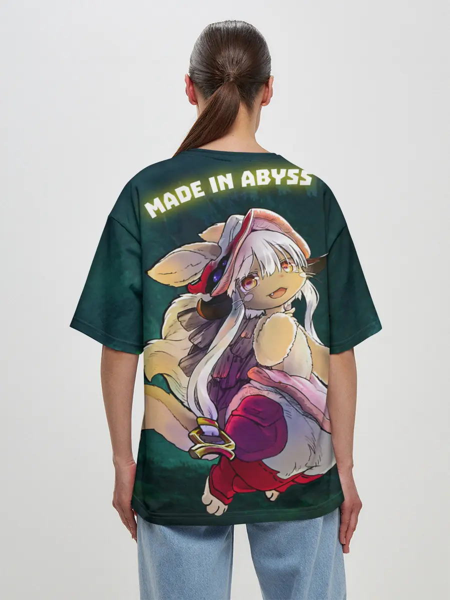 Женская футболка оверсайз / Nanachi