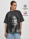 Женская футболка оверсайз / Steven Tyler | AEROSMITH