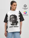 Женская футболка оверсайз / АСАП | ASAP ROCKY
