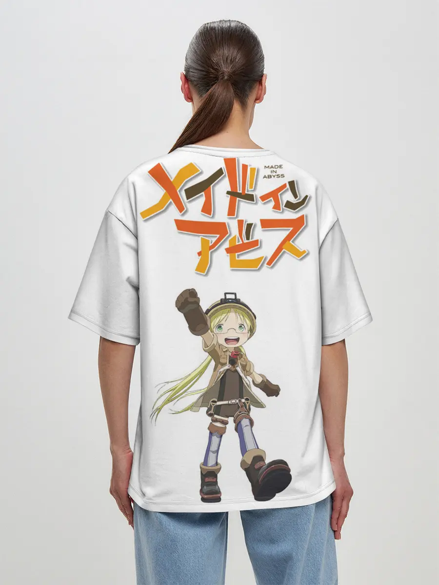 Женская футболка оверсайз / Nanachi