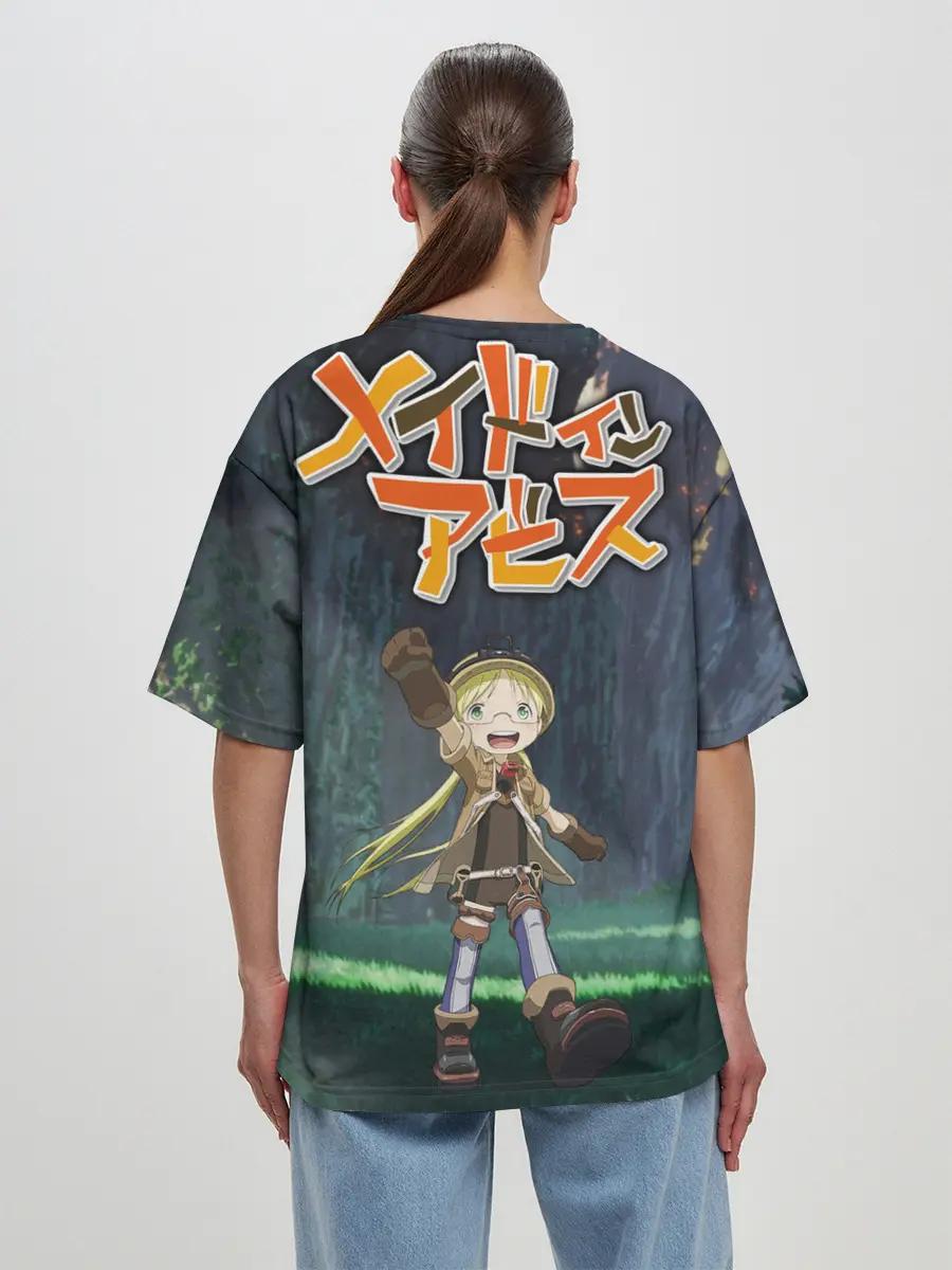 Женская футболка оверсайз / Nanachi