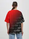 Женская футболка оверсайз / APRILIA / АПРИЛИЯ / MOTO