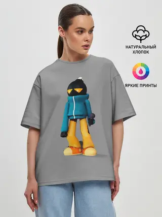 Женская футболка оверсайз / Friday Night Funkin Whitty