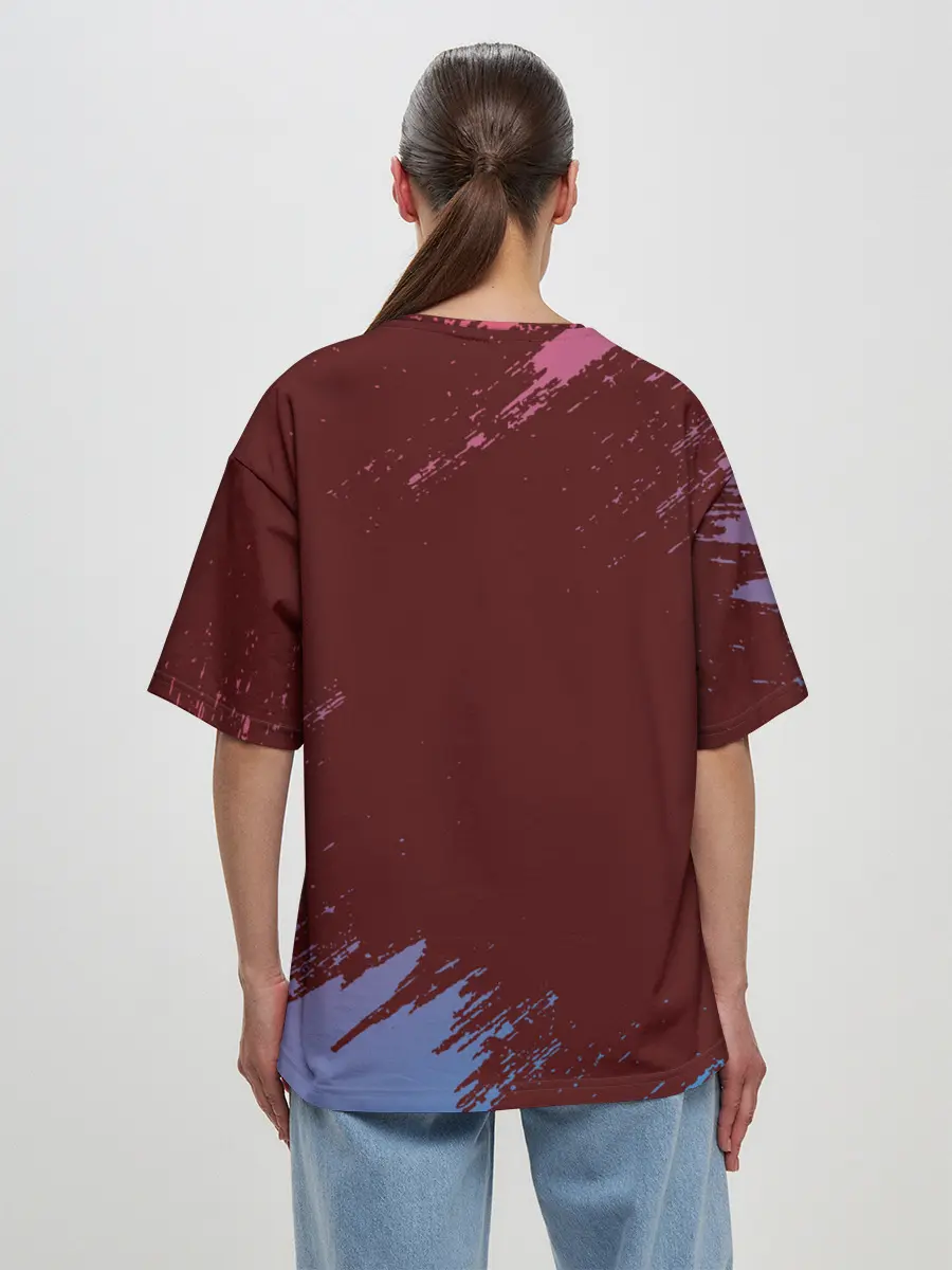 Женская футболка оверсайз / MONSTA X | MX