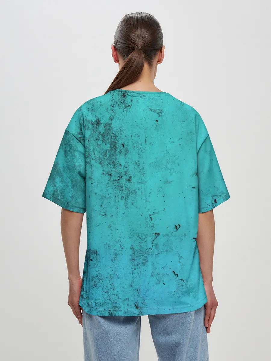 Женская футболка оверсайз / BAD GUY | BILLIE EILISH